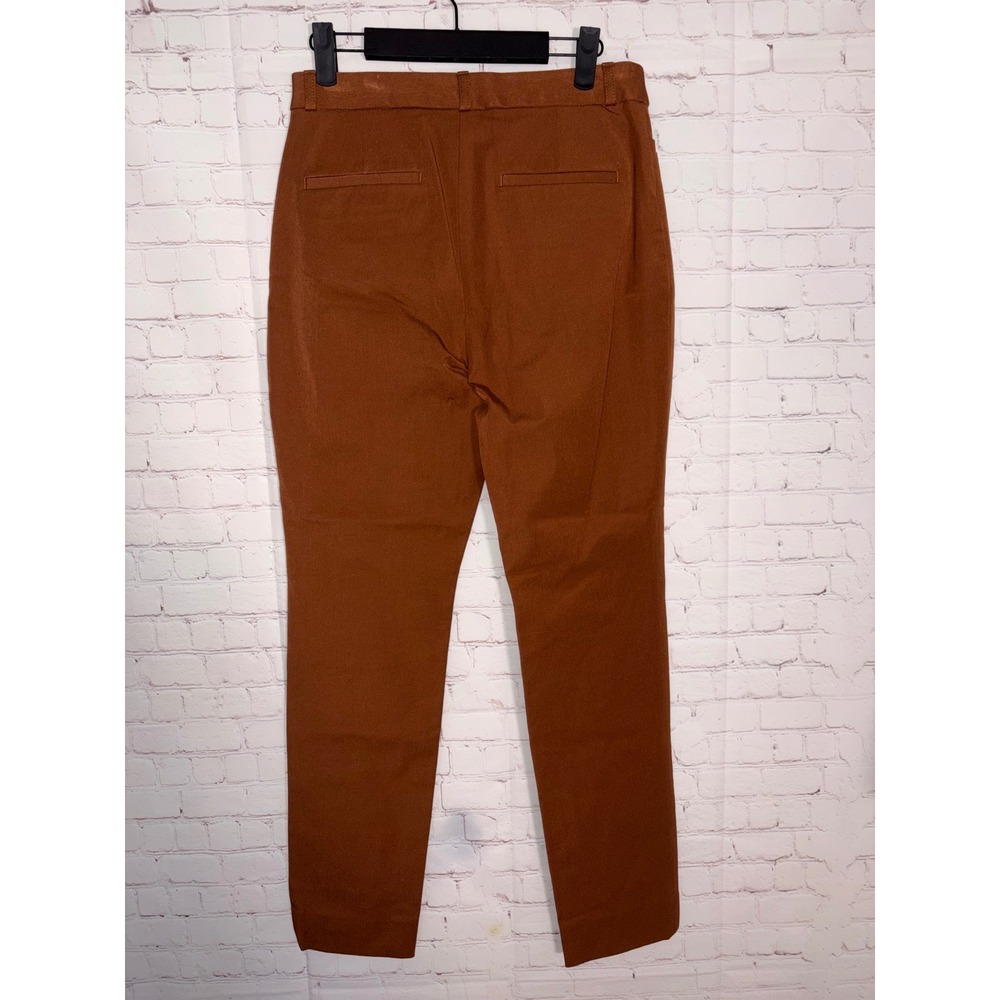 Banana Republic Sloan Umbria Brown High Rise Pants Size 4 Petite NWT - Picture 4 of 7